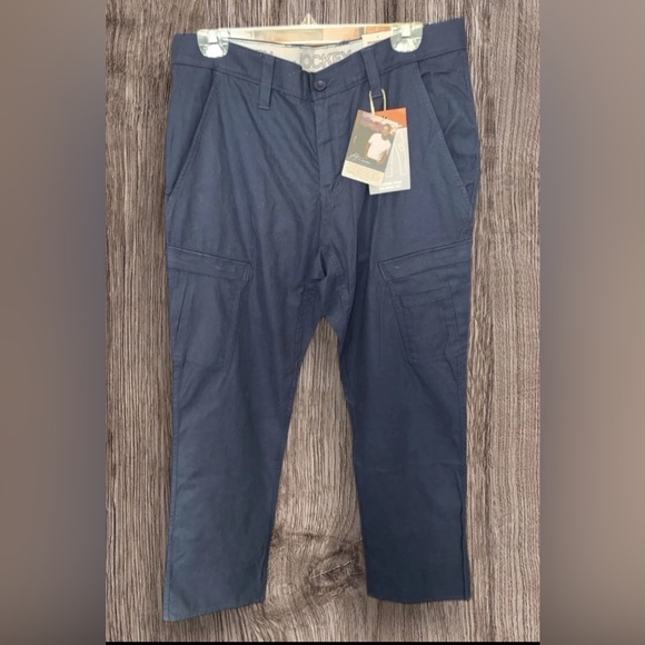 Luke Bryan x Jockey Outdoors Cargo Pants 34x30 Navy Regular Fit NWT - Picture 4 of 7